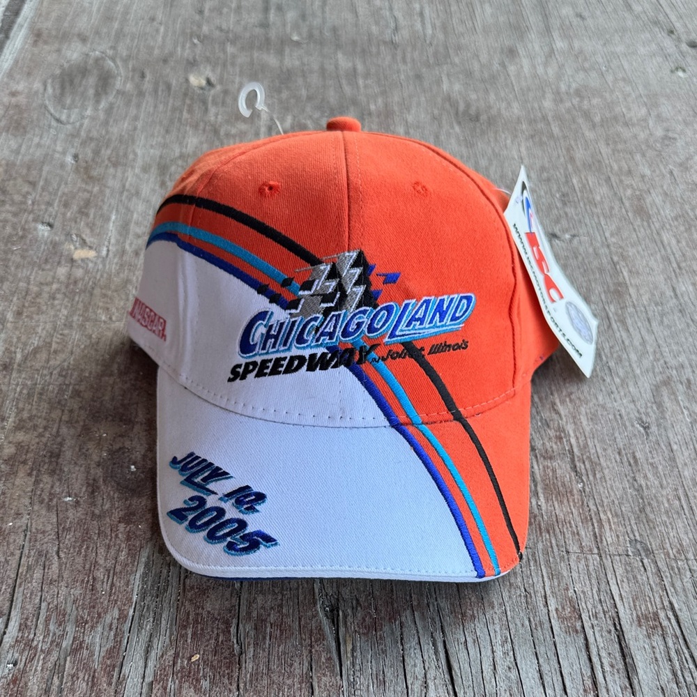 Vintage Chicagoland Speedway Nascar Hat / New / 2005